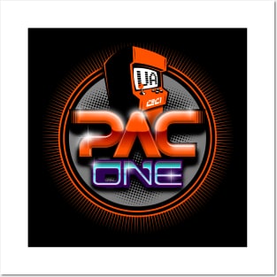 PAC ONE retro arcade Posters and Art